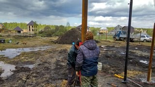 Заказать монтаж винтовых свай в Рубцовск - цена под ключ с доставкой от 1874 шт
